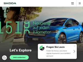 'skoda.ch' screenshot