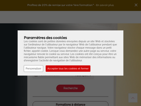 'cegos.fr' screenshot