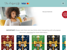 'theperfectgift.ca' screenshot