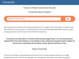 'torrentz2.pics' screenshot