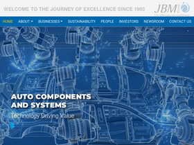 'jbmgroup.com' screenshot