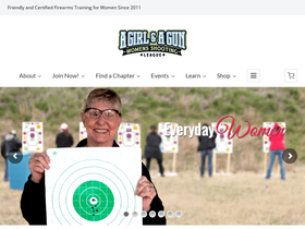 'agirlandagun.org' screenshot