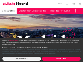 'disfrutamadrid.com' screenshot