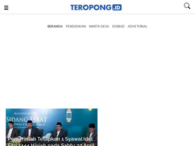 'teropong.id' screenshot