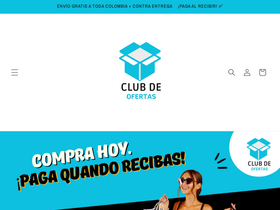clubdeofertas.co homepage screenshot