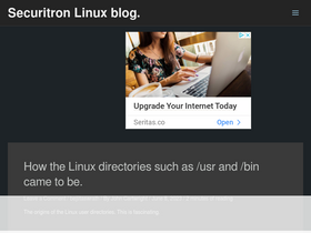 'securitronlinux.com' screenshot