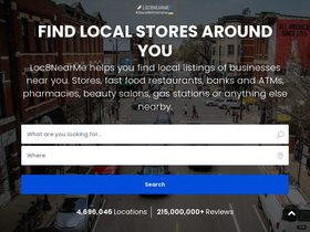 'loc8nearme.com' screenshot
