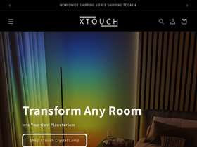 xtouchaurora.com homepage screenshot