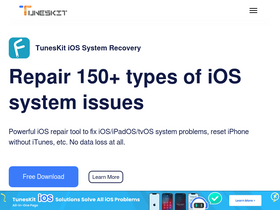 'tuneskit.com' screenshot