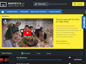 'napisy24.pl' screenshot