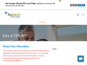 'truwest.org' screenshot