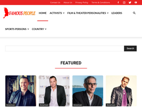 'famouspeople.wiki' screenshot