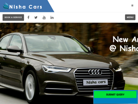 'nishacars.com' screenshot