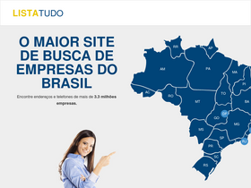 'listatudo.com.br' screenshot