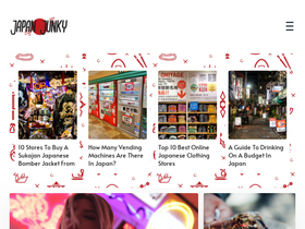 'japanjunky.com' screenshot
