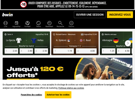 'bwin.fr' screenshot