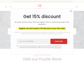 MyPuzzle Europe GmbH & Co. KG homepage screenshot