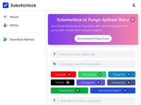 'subs4unlock.id' screenshot