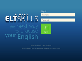 'eltskills.com' screenshot