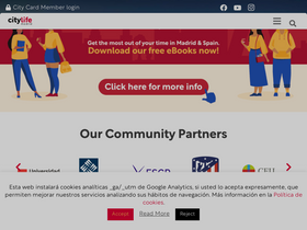 'citylifemadrid.com' screenshot