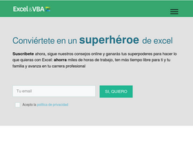 'excelyvba.com' screenshot