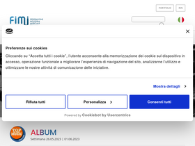 'fimi.it' screenshot