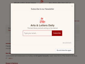 'aldaily.com' screenshot