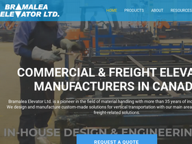 bramaleaelevator.com