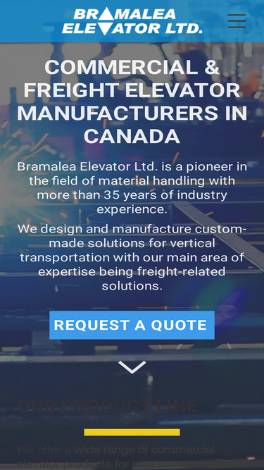 bramaleaelevator.com