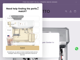 perfettoaftersales.com homepage screenshot