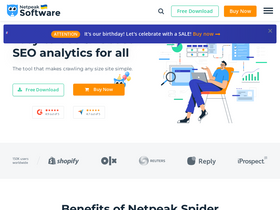 'netpeaksoftware.com' screenshot