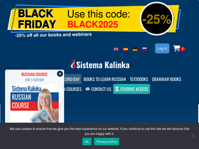 'sistemakalinka.com' screenshot