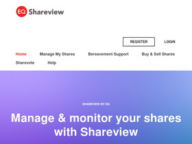 'shareview.co.uk' screenshot