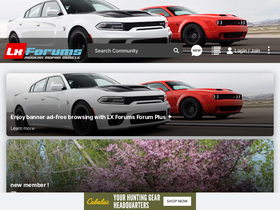 'lxforums.com' screenshot