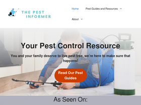 'thepestinformer.com' screenshot