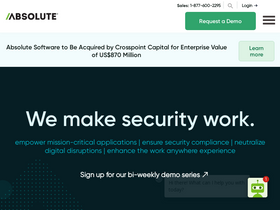 'absolute.com' screenshot