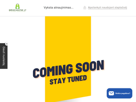 GerasDaiktas.lt homepage screenshot