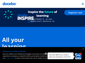 'docebo.com' screenshot