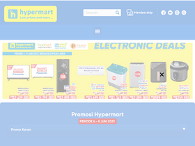 'hypermart.co.id' screenshot