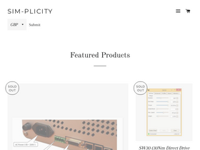 sim-pli.city homepage screenshot