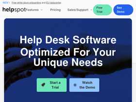 'helpspot.com' screenshot