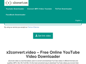 'x2convert.video' screenshot