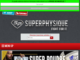 'superphysique.org' screenshot