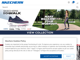 'skechers.in' screenshot