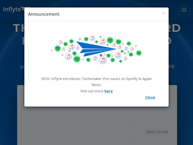 'inflyteapp.com' screenshot