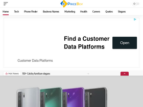 'pricebey.com' screenshot