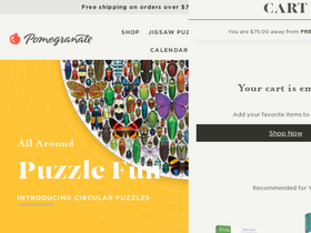 'pomegranate.com' screenshot