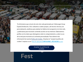 'volkswagen-comerciales.es' screenshot