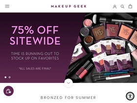 'makeupgeek.com' screenshot