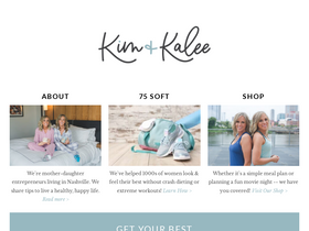 'kimandkalee.com' screenshot